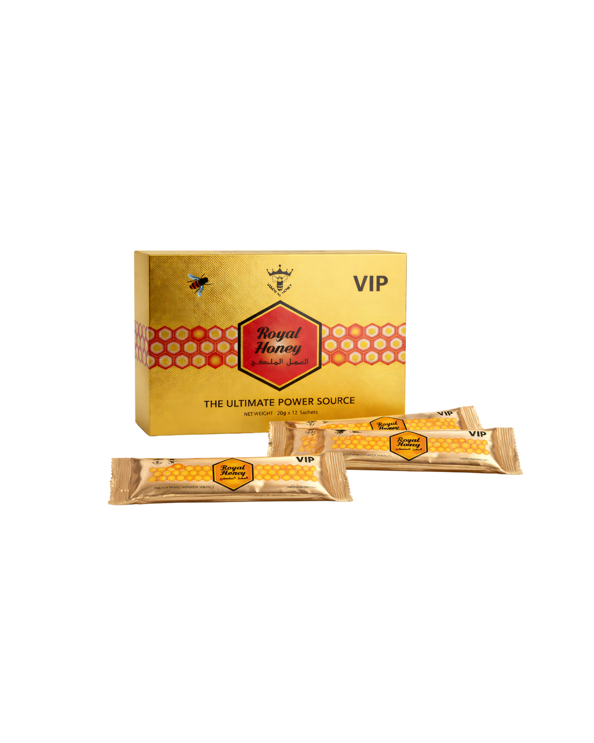 Royal Honey VIP Box – Premium Natuurlijke Honingzakjes